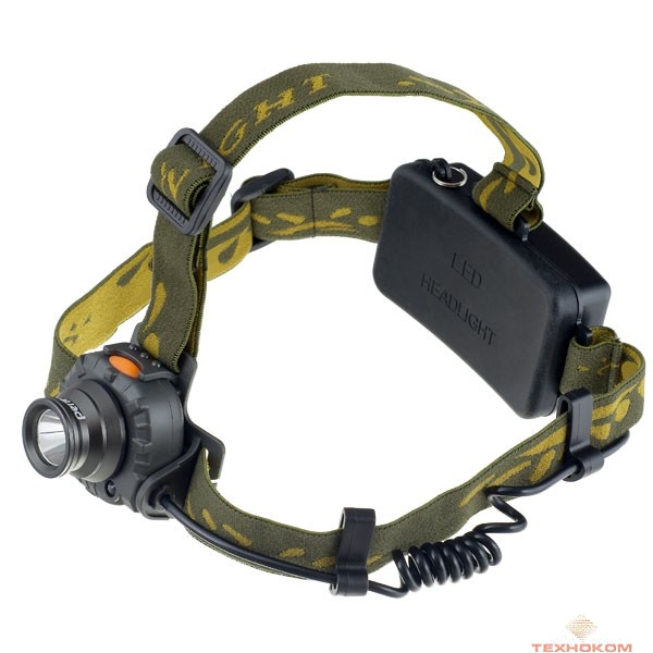 Perfeo Светодиодный налобный фонарь PF_4601, 150LM, аккумулятор 18650+3*AAA, Sensor, 3 режима