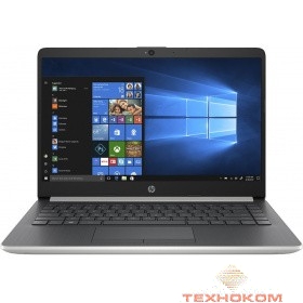 HP 14-cf0085ur [6ND77EA] Silver 14" {FHD Pen 4417U/4Gb/128Gb SSD/DOS}