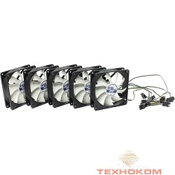 Case fan ARCTIC  F9 PWM PST Value pack  (5pc)  (ACFAN00071A)