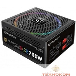 Thermaltake Toughpower Grand 750W RGB 80+ gold (24+4+4pin) APFC 140mm fan color LED 9xSATA Cab Manag RTL  [PS-TPG-0750FPCGEU-R]
