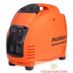 Генератор инверторный PATRIOT 3000i [474101045] {Двигатель 4т, АИ-92, 149сс, мощность рабочая/максимальная -3,0/3,5 кВт, объём бака - 5,7 л,2 розетки Euro 16A, вес 29,5 кг}