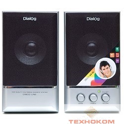 Dialog AD-06 black {2.0, 2*12W RMS, активные, встр. б/п}