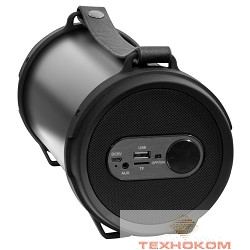 Ginzzu GM-887B, BT-Колонка 12w/3Ah/USB/TF/AUX/FM/subwoofer