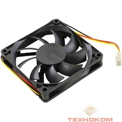 5bites F8015S-3 Вентилятор  80 x 80 x 15мм, подшипник скольжения, 1600RPM, 23dBa, 3 pin