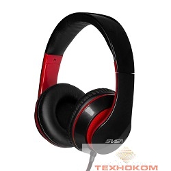 SVEN AP-940MV черный-красный Наушники с микрофоном