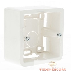 Legrand (80281) НАКЛАДНАЯ МОНТАЖНАЯ КОРОБКА - ПРОГРАММА MOSAIC - ДЛЯ СУППОРТА КАТ. № 802 51 - ГЛУБИНА 40 ММ - 2 МОДУЛЯ