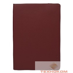 Чехол Continent UTH-102 RD { универсальный для устройств с матрицей до 10,1'',Эко кожа/Пластик, красный}