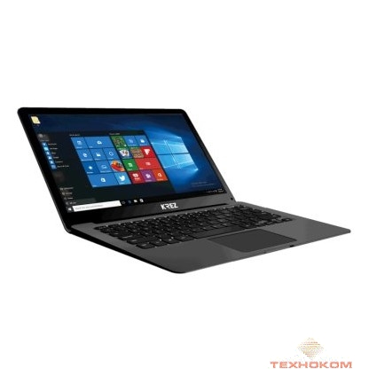 KREZ N1304 HELIO PRO, 3/32 GB ССД,разъем RJ45, FHD IPS экран, 1920x1080,USB.20x2, USB 3.0x1, HDMIx1, OS Windows PRO, 7.6V/5000 mAh цвет черный,пластик