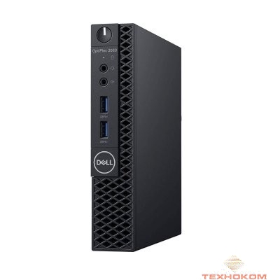 DELL Optiplex 3060 [3060-7571] Micro {i3-8100T/4Gb/128Gb SSD/DVDRW/W10Pro/k+m}