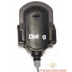 Микрофон Dialog M-100B {клипса, конденсаторный,  50Hz-12,5KHz}