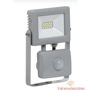 Iek LPDO702-10-K03 Прожектор СДО 07-10Д светодиодный серый с ДД IP44 IEK