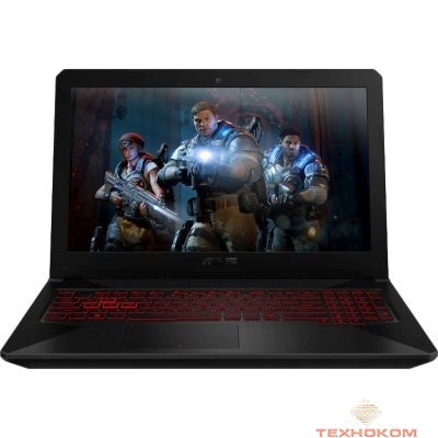 Asus FX504GD-E41086 [90NR00J3-M19190] Metal 15.6" {FHD i7-8750H/16Gb/1Tb/GTX1050 4Gb/DOS}