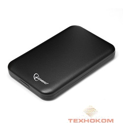 Gembird EE2-U2S-43 Внешний корпус 2.5" Gembird EE2-U2S-43, черный, USB 2.0, SATA, металл
