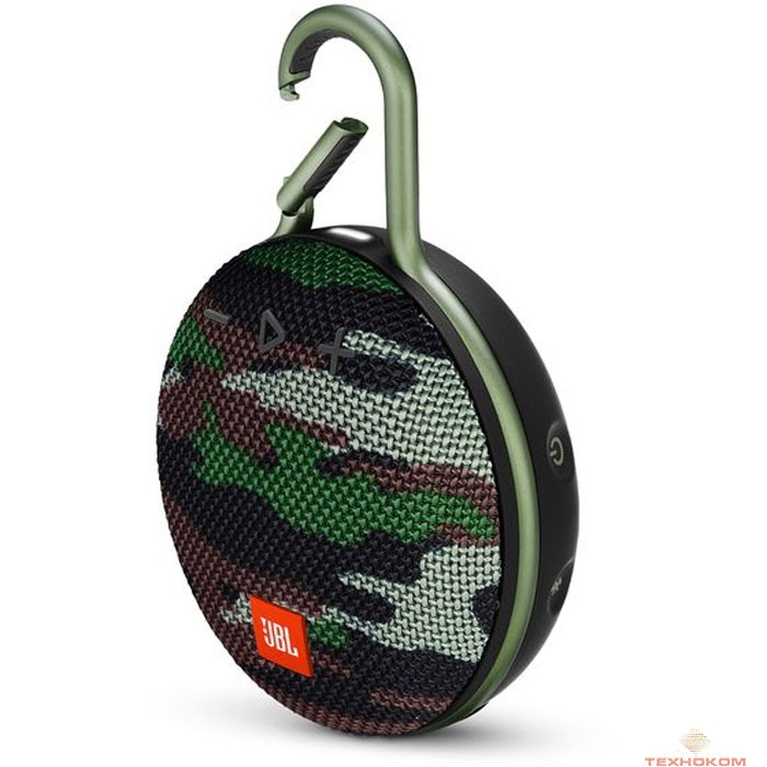 JBL Clip 3 камуфляж 3.3W 1.0 BT 1000mAh (JBLCLIP3SQUAD)