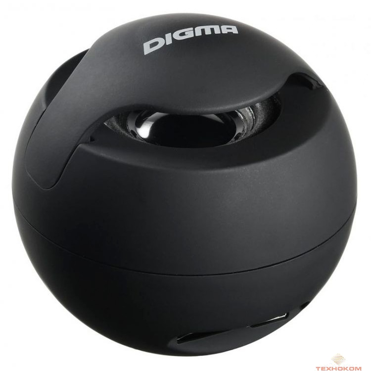 Digma S-11 черный 3W 1.0 BT/USB 500mAh (SP113B)