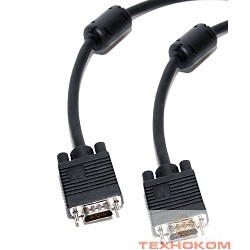 5bites APC-133-300 Кабель  VGA сигнальный HD15M/HD15M, ферр.кольца, 30м.