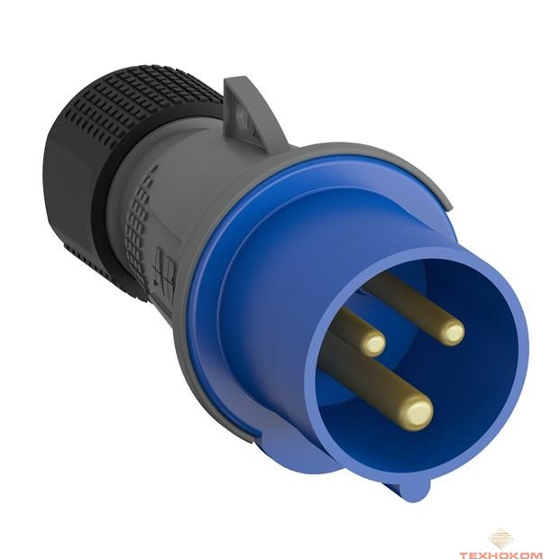 ABB 2CMA101975R1000 Вилка кабельная Easy&Safe 232EP6,32А,2P+E,IP44,6ч