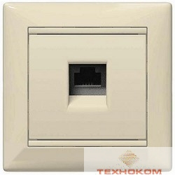 Legrand 774130 Розетка RJ45 Valena 1 выход Кат.5e UTP  монтаж на захватах слоновая кость
