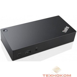 Lenovo ThinkPad [40A90090EU] USB-C Dock for (E570, P51s, T470, T470s, T570, X1 Tablet, Yoga 370, X1 Carbon 5, X1 Yoga 2, X260, X270)
