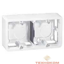 Legrand (80285) Mos.Кор.накл. бел. 4/5М, гориз. в.40мм