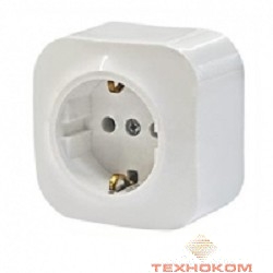 Legrand 782211 Розетка с заземлением без шторок (Белая)
