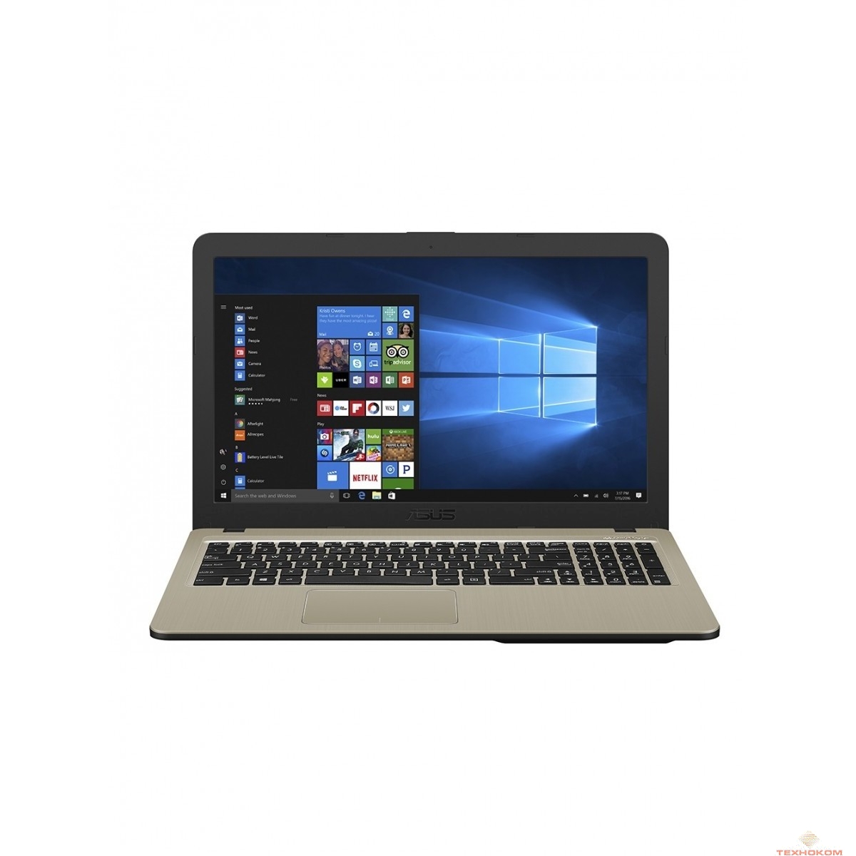 Asus D540YA-DM790D [90NB0CN1-M11800] Black 15.6" {FHD E2 6110/4Gb/1Tb/DOS}