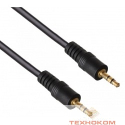 Exegate EX205312RUS Кабель аудио (3.5mm Jack M - 3.5mm Jack M) 3м Exegate позолоченные разъемы