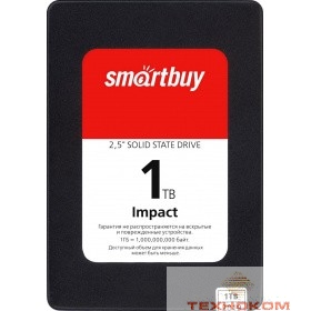 Smartbuy SSD 1Tb Impact SBSSD-001TT-PH12-25S3 {SATA3.0, 7mm}