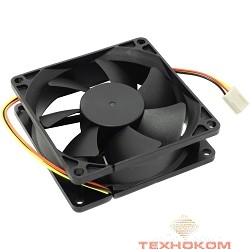 5bites F8025B-3 Вентилятор  80 x 80 x 25мм, подшипник качения, 2000RPM, 23dBa, 3 pin