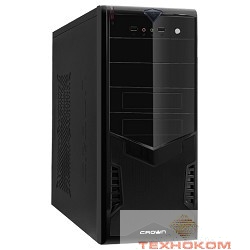 CROWN Корпус Miditower CMC-C500 black ATX (CM-PS450Woffice)