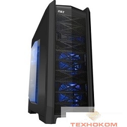 GameMax [M(W)901(BK)] (Aurora) Корпус GameMax M901 (голубая, без БП)