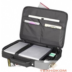 Сумка SUMDEX PON-301(BK)/PON-301-1(BK)  (нейлон, черная до 15,6)
