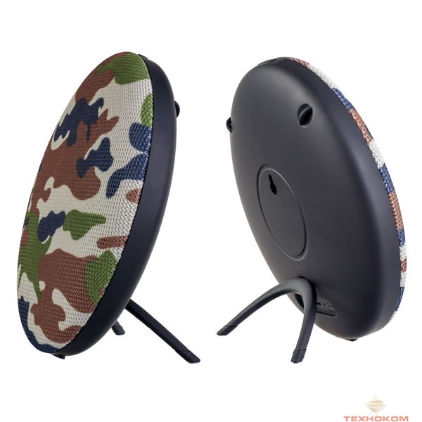 Perfeo Bluetooth-колонка "UFO" MP3, microSD, мощность 10Вт, 2400mAh, камуфляж