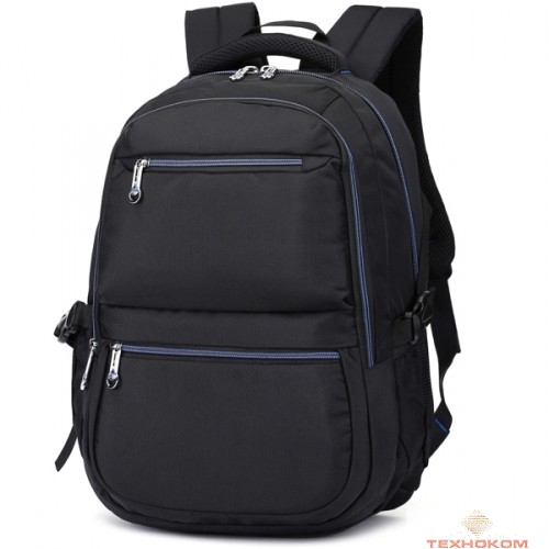 Рюкзак Continent BP-101 BB,полиэстр ,черная ,до 15,6''