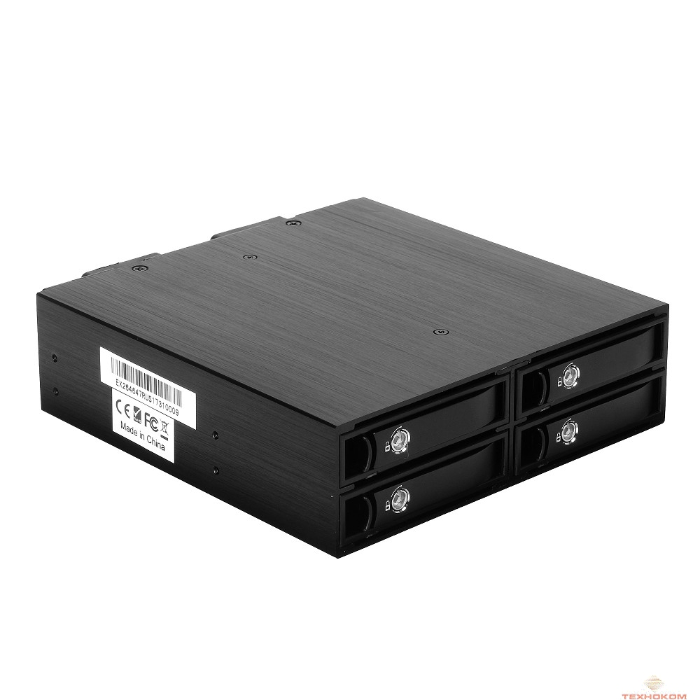 EXEGATE EX264647RUS Корзина для HDD Exegate HS425-01 (универсальная, на 4*2,5" SATA/SAS HDD, занимает 1*5,25" отсек)