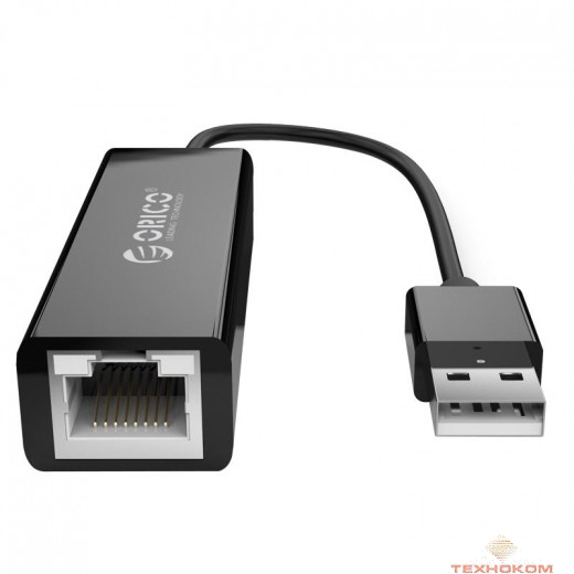 ORICO UTJ-U3-BK Адаптер USB Ethernet Orico UTJ-U3 (черный)