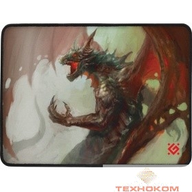 Defender Dragon Rage M 360x270x3 мм, игровой коврик, ткань + резина [50558]
