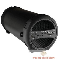 Ginzzu GM-986B, BT-Колонка 10W/USB/SD/AUX/FM/Subwoofe