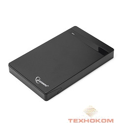 Gembird EE2-U2S-44P Внешний корпус 2.5" Gembird EE2-U2S-44P, черный, USB 2.0, SATA, пластик