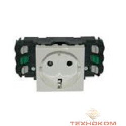 Legrand 077401 РОЗЕТКА 2К+3 - ПРОГРАММА MOSAIC - ДЛЯ УСТАНОВКИ В КАБЕЛЬ-КАНАЛЕ - АВТОМАТИЧЕСКИЕ КЛЕММЫ - СТАНДАРТНАЯ