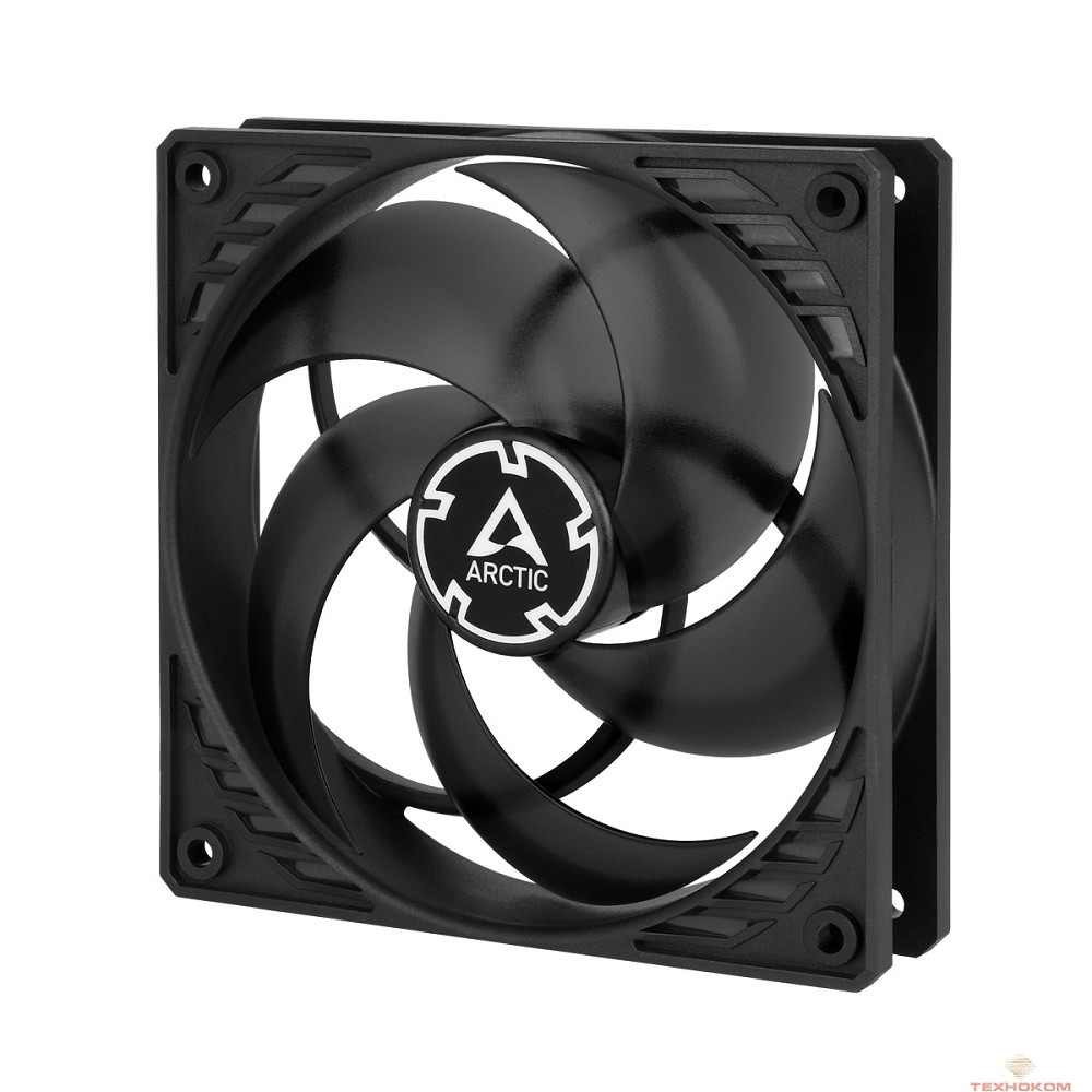 Case fan ARCTIC P12 PWM (black/transparent)- retail (ACFAN00133A)