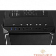 MidiTower Zalman K1 Black без БП { боковое окно, ATX}