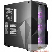 CoolerMaster MasterBox TD500, USB3.0x2, 3x120 RGB Fan, 1x120Fan, Black, ATX, w/o PSU  MCB-D500D-KANN-S00