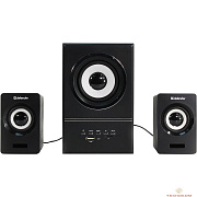 DEFENDER 2.1 V10, черный, {11 Вт, FM/MP3/USB}  (65528)
