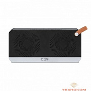 CBR CMS 147Bt черный/серебро {Bluetooth колонка 3.0, 80-18000 Гц, 5 Вт*2}
