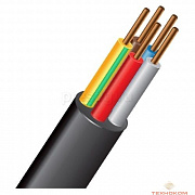 ККЗ Кабель ВВГзнг(А) 5x6,0 ок (N, PE) ГОСТ (бухта 100 м)