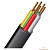 ККЗ Кабель ВВГзнг(А) 5x6,0 ок (N, PE) ГОСТ (бухта 100 м)