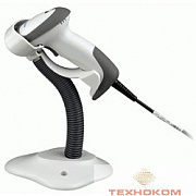 Mindeo MD2230AT+ белый {Сканер ШК (ручной, лазерный, 3mil, белый)  подставка, USB}