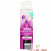 SONY MDREX15APV(LPV), фиолетовый {Наушники с гарнитурой}