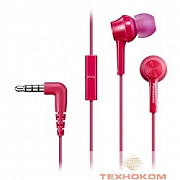 Panasonic RP-TCM105E-P, розовый, Наушники